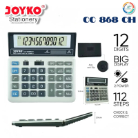 Joyko Kalkulator 12 Digits Calculator CC-868CH 12 Check Correct @1Pcs