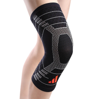 【adidas 愛迪達】WUCHT P3 護具 高機能3D立體針織運動護膝(MG0043 MIT製造 籃球 羽球 透氣舒適)