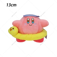 Anime Star Kirby Summer Swimming Kirby Stuffed Peluche Plush Toy High Quality Cute Dolls Christmas Birthday Great Gift For Kids