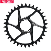 PASS QUEST 3mm offset 38/40/42/44T mountain bike narrow bicycle sprocket for Deore XT M7100/8100/9100 SHIMANO 12S BOOST crank
