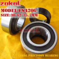 ZOKOL bearing CSA206 Pillow Block Ball Bearing 30*62*35.7mm