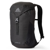 【Gregory】NANO 16L 多功能休閒後背包.雙肩背包.水袋背包.登山健行背包(153056-9974 光學黑)