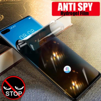 Privacy Screen Protector For VIVO X90 X80 X70 X60 X50 X30 Pro Plus Anti Spy Hydrogel Film for Vivo S12 S10 X Note Pro NEX3S
