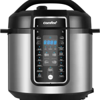 Pressure Cooker 6 Quart with 12 Presets, Multi-Functional Programmable Slow Cooker, Rice Cooker, Steamer, Sauté pan | USA | NEW