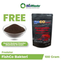 Fishco Bakteri Starter Aquarium Ikan Predator 10 gram Fishco Bakteri Starter Aquarium Ikan Predator