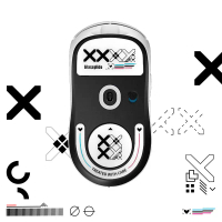 Bánh xe chuột trượt, cho chuột chơi game không dây Logitech G Pro X Superlight 2, miếng dán chân chố