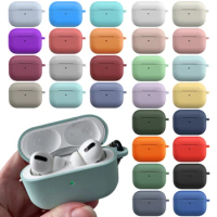 Silicone Case For Airpods Pro Case Wireless Bluetooth for Apple Airpods Pro Case Cover Earphone Case For Air Pods Pro 3 Fundas