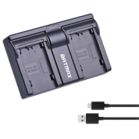 Batmax NP-FZ100 NP FZ100 USB Dual Charger for Sony Alpha9,Sony A9,Sony Alpha9R,Sony A9R Cameras