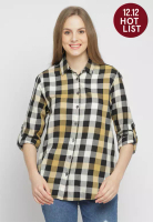 C2 Outfitters C2 Havezi Yellow Casual Shirt