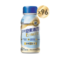 亞培 安素沛力優蛋白配方-香草減甜(237mlx24)x4