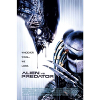 《異形戰場》Alien vs. Predator 絕版進口電影海報 / 異形大戰終極戰士