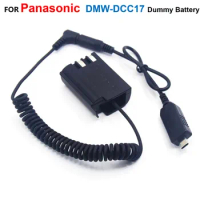 PD 9V Decoy Digital Display Spring Cable DCC17 BLK22 Dummy Battery DC Coupler For Panasonic DC-S5 S5K GH6 GH6L GH5II Camera