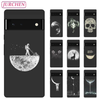 Silicone Case For Google Pixel 6 Pro G8VOU Cute Cat Dog Cartoon Printing Thin Back Cover For Google Pixel 6Pro Pixel6 Pro GLUOG