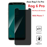 Privacy Asus ROG Phone 5 5S 6 6D 6S Pro Tempered Glass Film Anti Spy ROG Phone 7 Ultimate Screen Protector