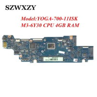 Refurbished 5B20K57013 For Lenovo YOGA-700-11ISK Laptop Motherboard M3-6Y30 CPU 4GB RAM LA-D131P MainBoard