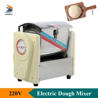Stainless Steel Dough Mixing Machine 370W Flour Dough Kneading Machine For Noodles Bread Making Commercial or Household