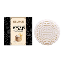 Natural Rice Water Shampoo Soap Bar Reject Dry Hair Soap Shampoo Nourishing Anti-loss Hair Soap Hair Growth for Women E0BD