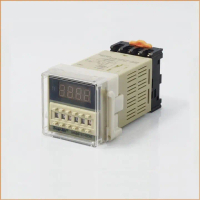 Thời trang ( Đã bao gồm đế ) Timer hẹn giờ tuần hoàn DH48S-S 220V- TIMER thời gian theo chu kỳ