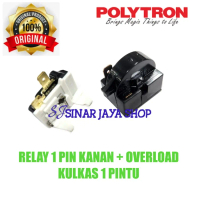 RELAY PTC OVERLOAD KULKAS POLYTRON 1 PINTU