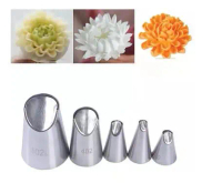 Diskon! - Set Spuit #79 #80 #81 #402 #402L Bunga Krisan Tulip Icing Dekorasi Kue
