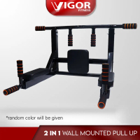 Vigor Fitness 2-In-1 Wall Mounted Pull Up Bar / Bar Dinding 2-Dalam-1
