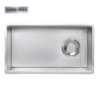 Chậu rửa bát 1 hố Kluger KY8045SL Basic CHÍNH HÃNG KLUGER