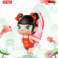 POP MART Molly &amp; Koi 100% Figuring Cute Toy Action Figure