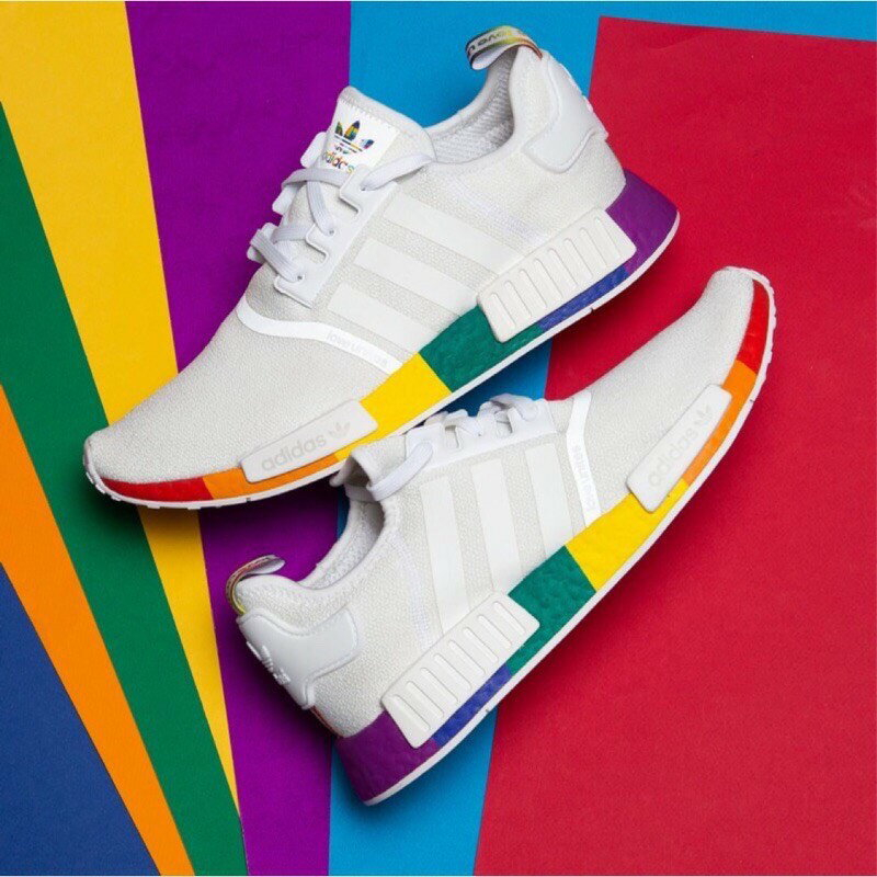 Adidas nmd runner sales rainbow