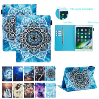 PU Leather Skin for Samsung Galaxy Tab S6 10.5 T860 T865 case Smart cover for Samsung S6 10.5 SM-T860 SM-T865+Card Slots Pocket