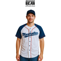 Baseball Jersey - Anchorage Baseball - Kaos Baseball - Baseball - Baseball Custom Blue Manhattan Dew