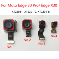 For Motorola Moto Edge 30 Pro Replacement Original Rear Back Camera Glass fingerprint Camera head Lens For Moto Edge X30 XT2201