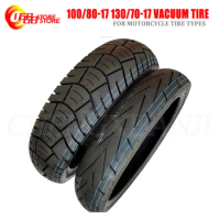 Tubeless is suitable for motorcycle tires 100/80-17 front wheel 130-70-17 rear wheels