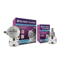 【FELIWAY】費力威 經典款 費洛蒙插電組+補充瓶組(穩定貓咪情緒 買一送一)