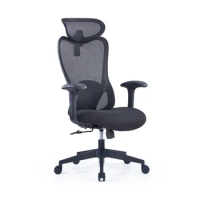 Office Chair Office Chair Company Manager Chair with Headrest Conference Chair staff chair swivel boss chair comfortable and sed