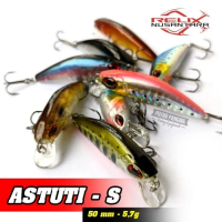 PROMO - LURE MINNOW ASTUTI S - 5 CM 5.7 GRAM DARI RELIX NUSANTARA