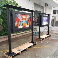 55 65 75 inch outdoor Multimedia Video Advertising playback LCD Monitor