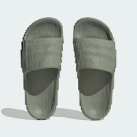 【adidas 愛迪達】拖鞋 女鞋 運動 三葉草 ADILETTE 22 W OR 綠 IG8264