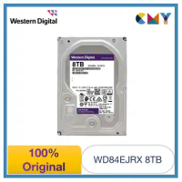 100% Original Western Digital WD Purple 8TB 3.5 HDD Security Surveillance Hard Drive SATA 7200 rpm WD84EJRX