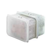 大賀屋 日本製 SANADA 微波直立保鮮盒 冷凍保鮮盒 保鮮盒 收納盒 便當盒 冷凍 保鮮盒 T00110384
