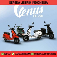 Motor Listrik GODA VENUS GD-270 GD 270 Motor Listrik Vesp E Motor MERAH