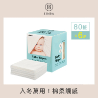 Simba 小獅王辛巴官方直營 溫暖呵護乾濕兩用巾(6入組)