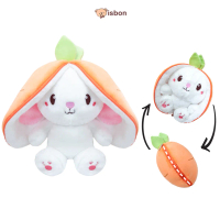 ISTANA BONEKA Kelinci Telinga Panjang Carrot Bunny Flip Wortel Lucu Lembut