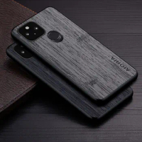 Case for Google Pixel 4 4A 5 5A XL 5G funda bamboo wood pattern Leather phone cover Luxury coque for Google Pixel 5A 5G case