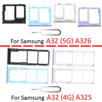 New SIM Chip Tray Slot Adapter For Samsung Phone A32 4G 5G A325 A326 A325M A325N A326B Phone SD Holder Card Tray With Tools
