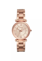 Fossil Carlie Rose Gold Stainless Steel Watch ES4301