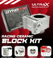 DYNOPRO CERAMIC BLOCK LC LC135 RACING KIT ULTRA X Forged Piston dome 3.0MM + DLC Pin 62/63/65 MM