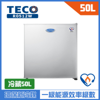 TECO東元 50L 一級定頻單門電冰箱 R0512W