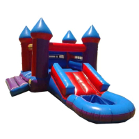 2in1 kids indoor trampoline with a slide for sale
