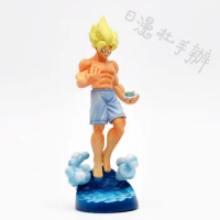 BANDAI Dragon Ball Action Figure Shorts Son Goku Scene Big Egg Ex Cashapou MEGAHOUSE Out-of-print Model Toy