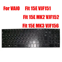 Laptop Keyboard For VAIO Fit 15E VJF151 MK2 VJF152 MK3 VJF156 Japanese JP JA Black Without Backlit New